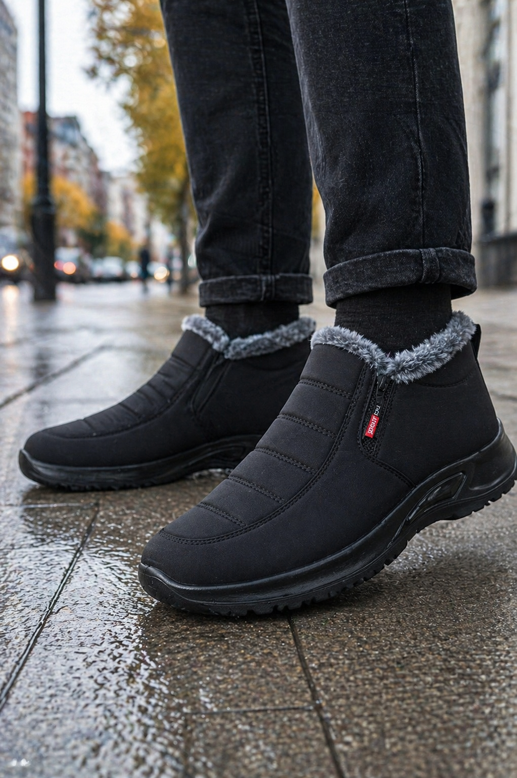 Zapatos Térmicos Hombre Chiporro Invierno Antideslizante