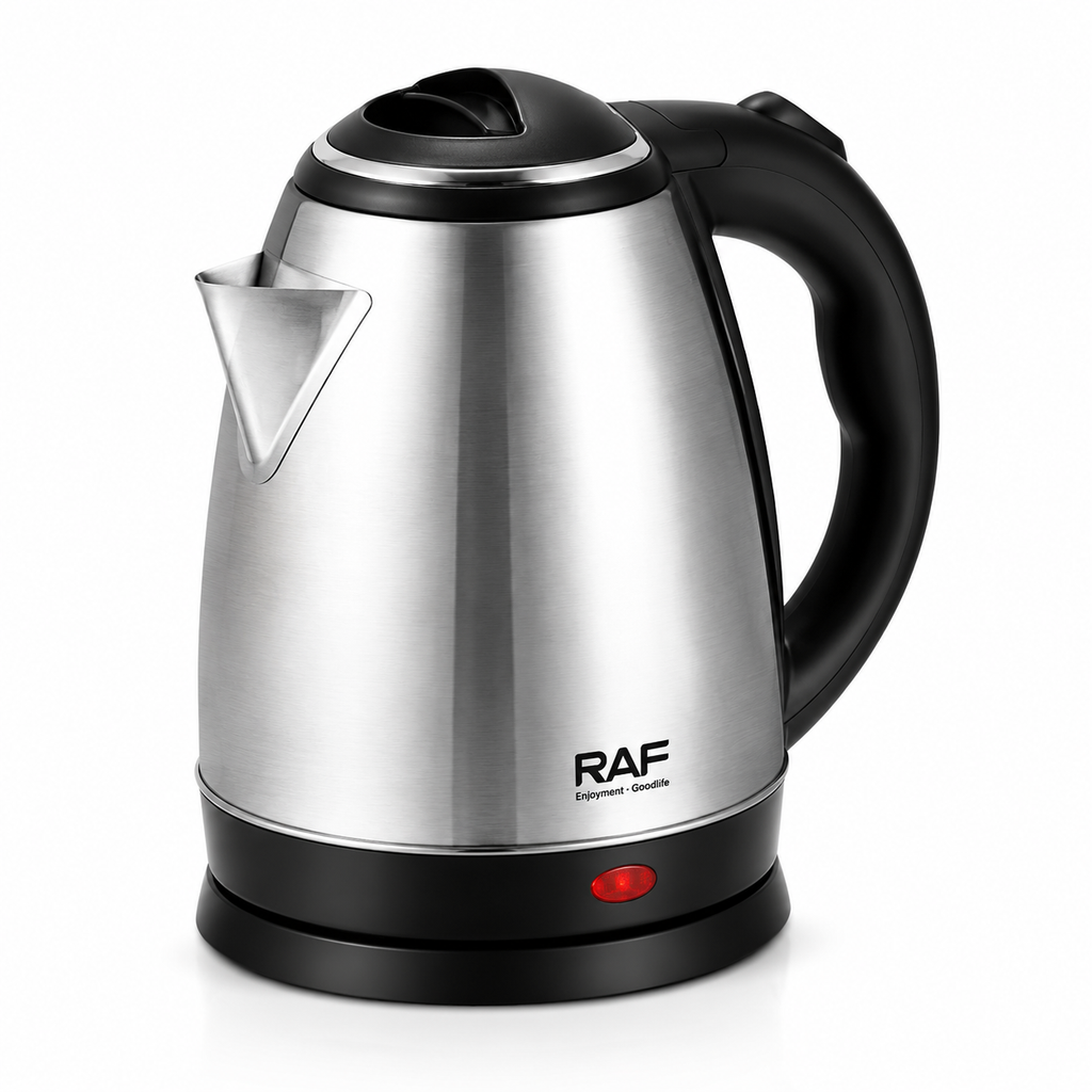 Hervidor Eléctrico RAF 2 Litros 1500W Acero Inoxidable | Apagado Automático