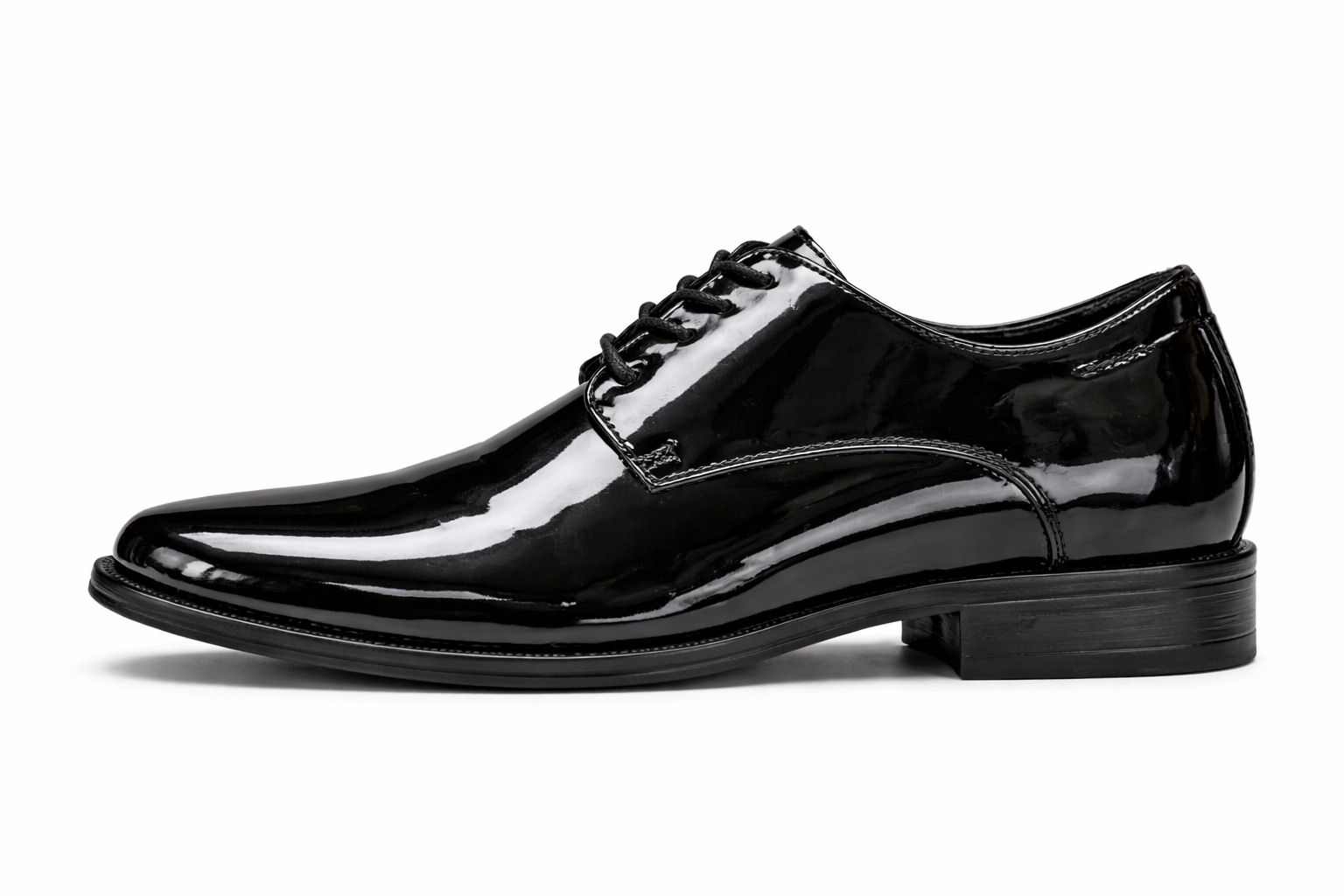 Zapato Formal Hombre Charol Negro – Elegante y Brillante para Eventos