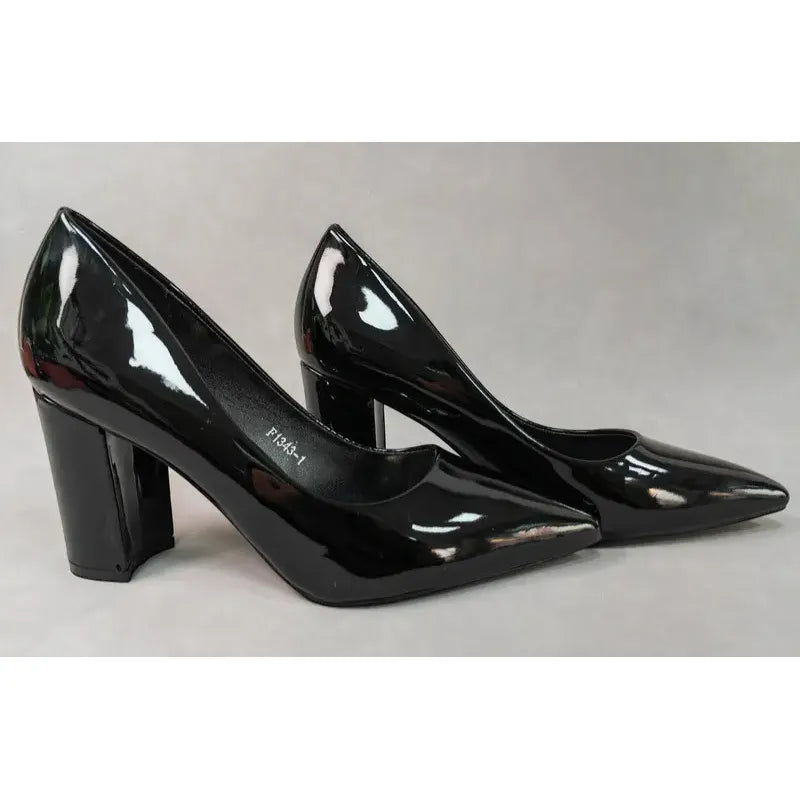 Zapatos de Tacón Mujer en Charol | Elegancia y Comodidad para Toda Ocasión