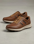 Zapatillas de Cuero Hombre Urbanas con Suela Rubber Antideslizante