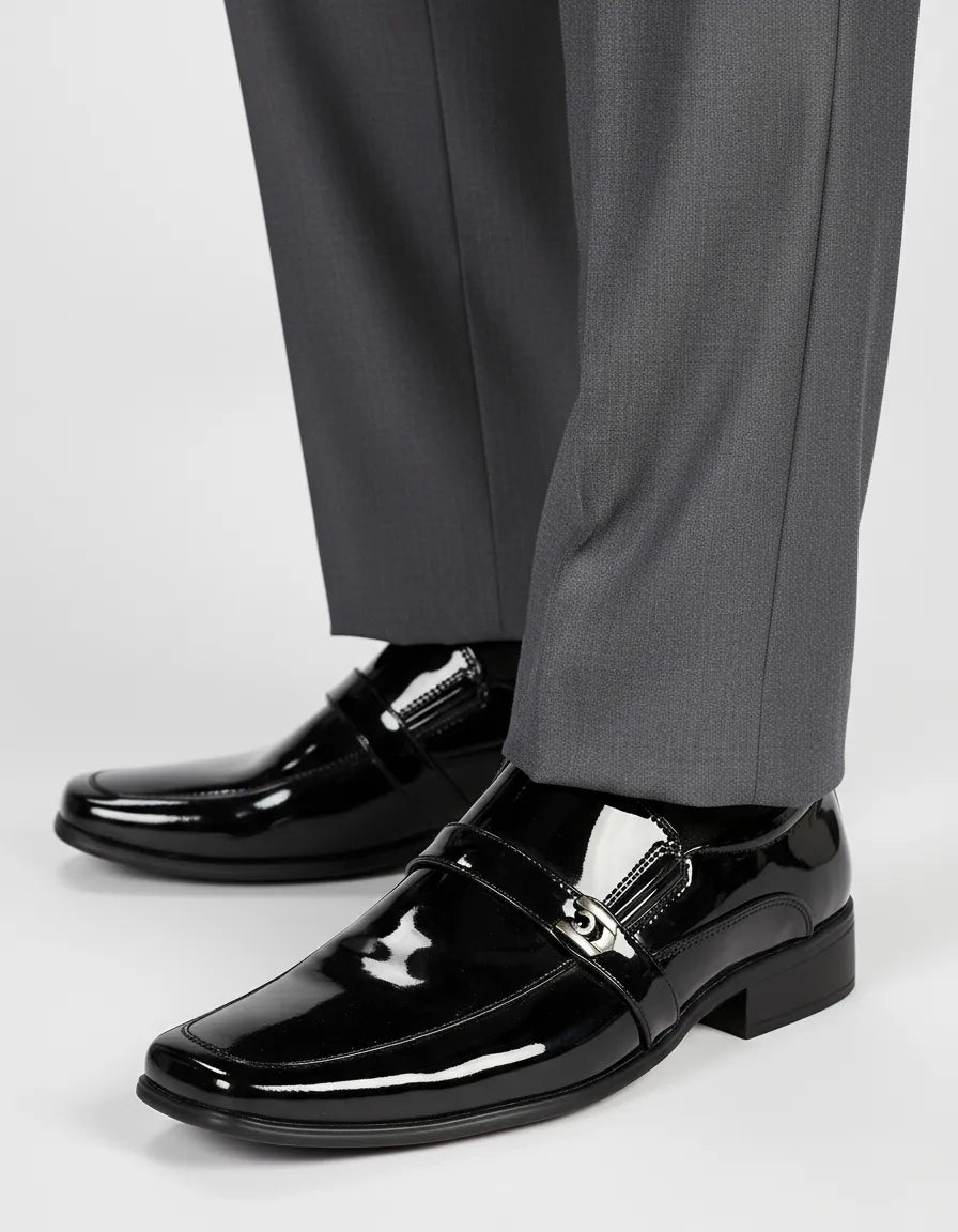 Zapatos Formales De Vestir Charol Para Hombre