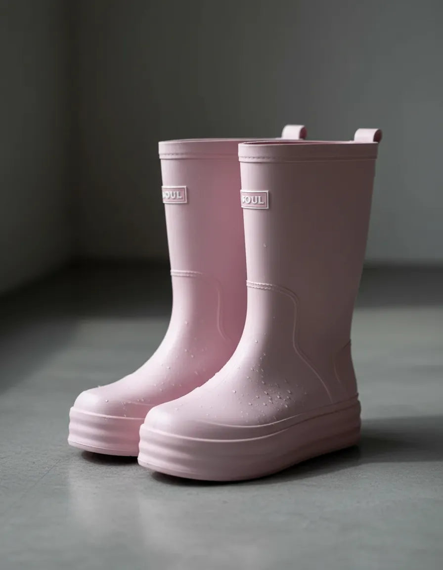Botas de Lluvia Negras Waterproof Impermeables – Antideslizantes y Cómodas