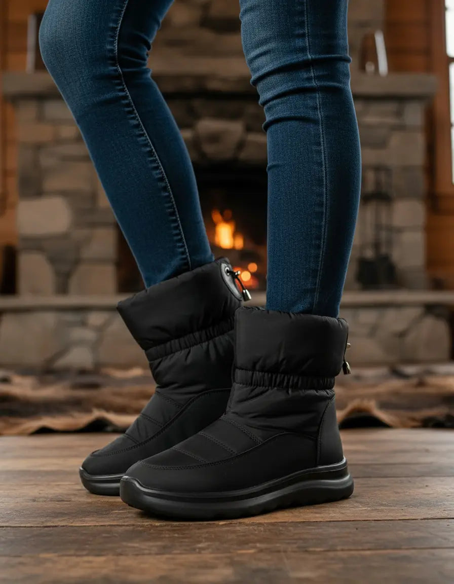 Botines Impermeables con Chiporro para Dama