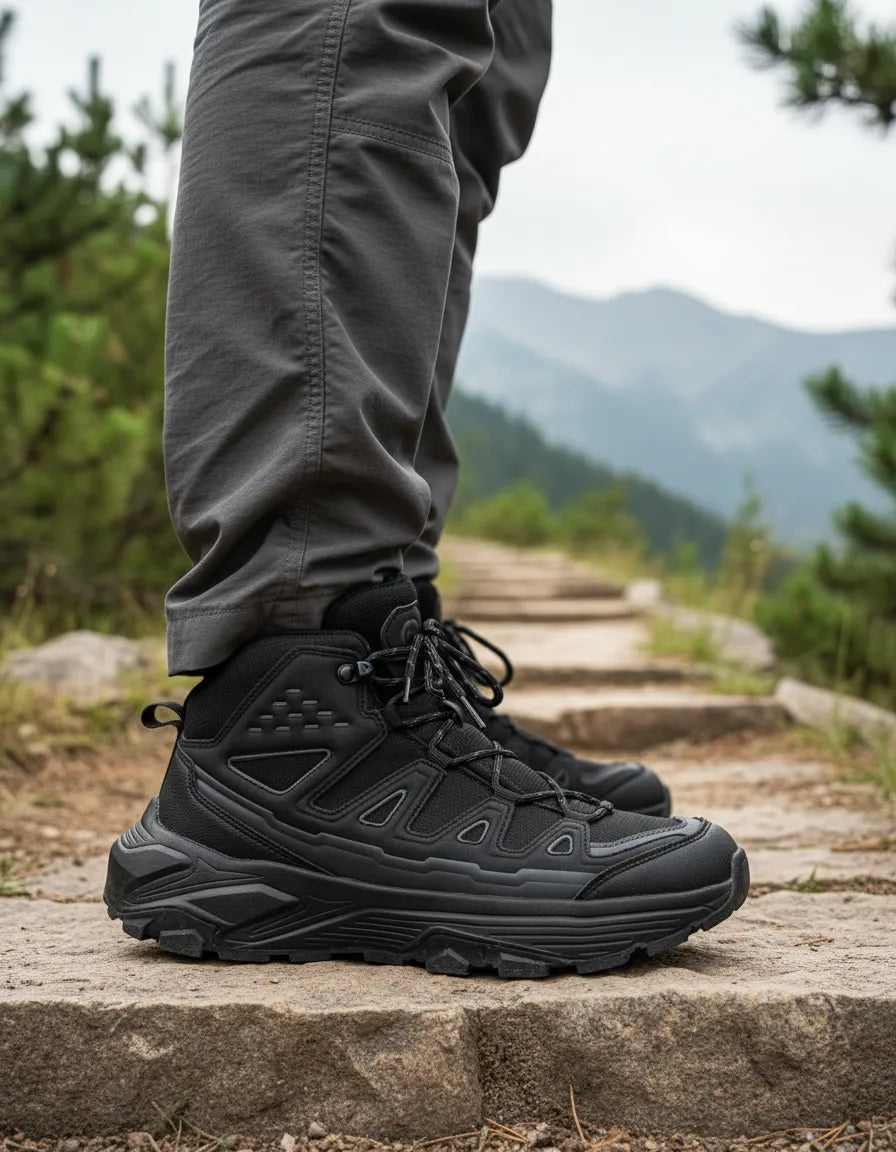 Botines Hombre Trekking Outdoor Antideslizantes