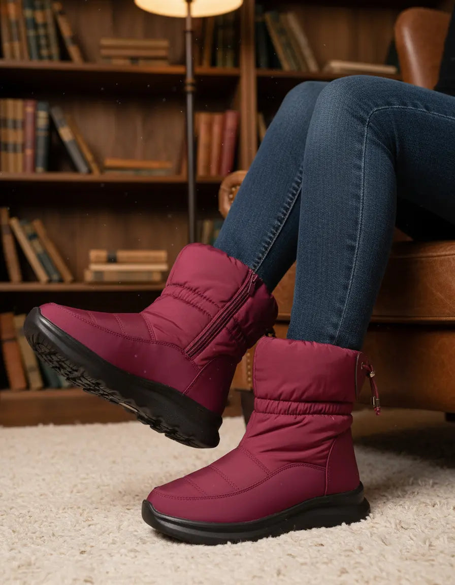 Botines Impermeables con Chiporro para Dama