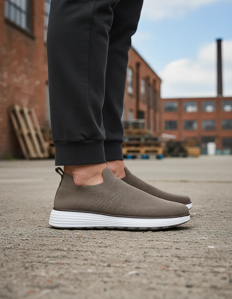 Zapatillas Slip-On Hombre Urban Flex | Livianas y Transpirables