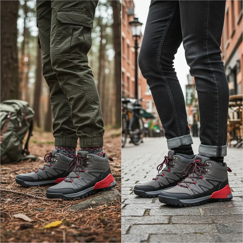 Botines Impermeables Térmicos Para Hombre