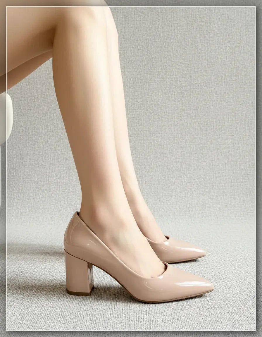 Zapatos de Tacón Mujer en Charol | Elegancia y Comodidad para Toda Ocasión