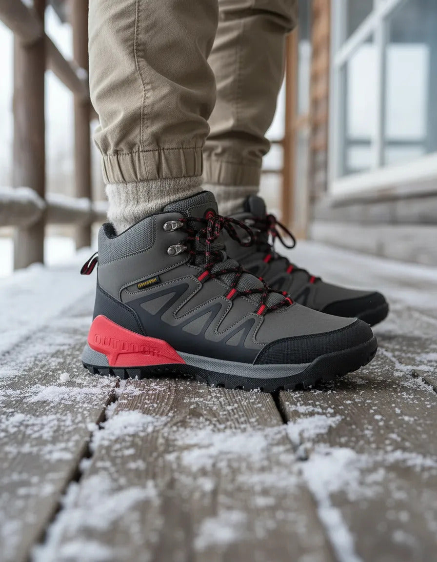 Botines Impermeables Térmicos Para Hombre