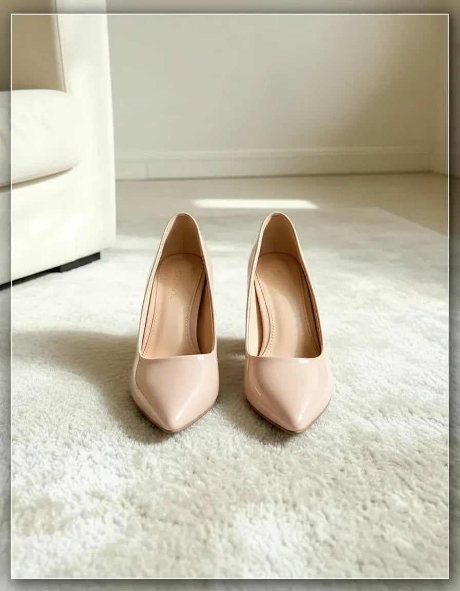 Zapatos de Tacón Mujer en Charol | Elegancia y Comodidad para Toda Ocasión