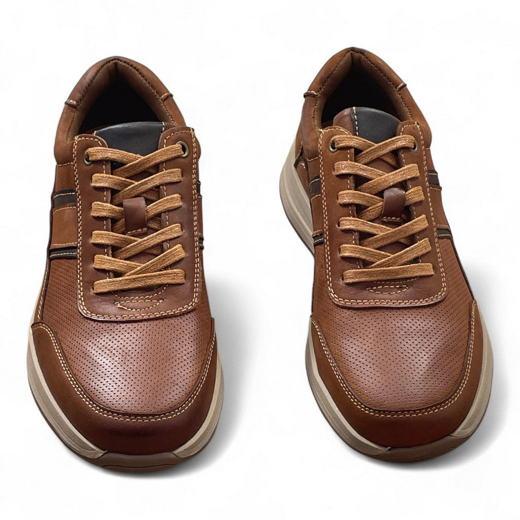 Zapatillas de Cuero Hombre Urbanas con Suela Rubber Antideslizante