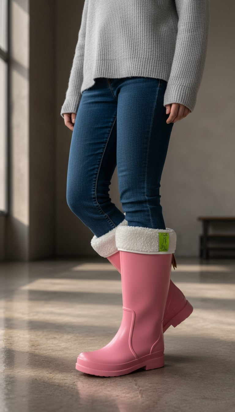 Botas Lluvia Mujer Impermeables Invierno