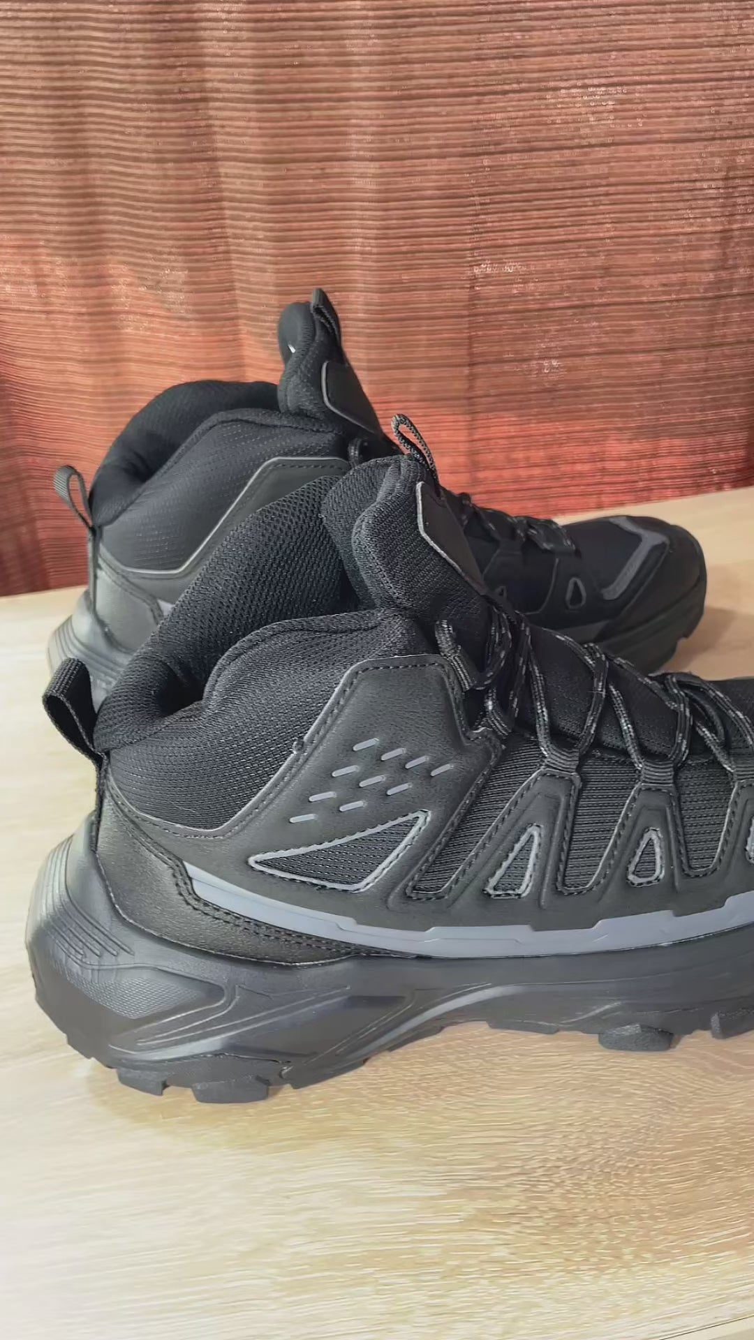 Botines Hombre Trekking Outdoor Antideslizantes